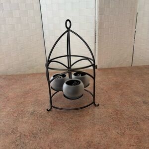 PartyLite retired shadow lights lantern